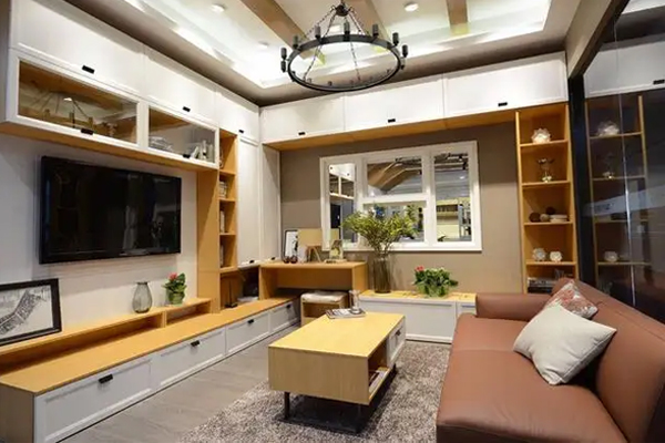 小户型客厅装修技巧,让全部室内空间视觉效果上看上去更高